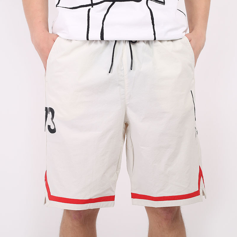 мужские бежевые шорты  PUMA Franchise Woven Short 53031303 - цена, описание, фото 2